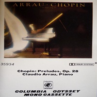 Philips : Arrau - Chopin Preludes